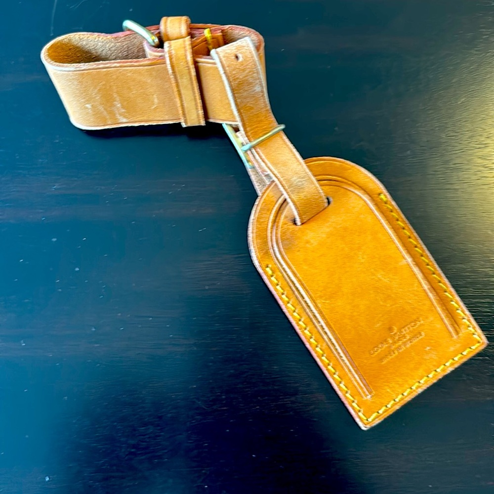 Louis Vuitton luggage tag